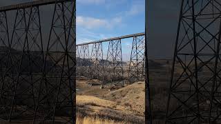 360° Lethbridge Viaduct canada travel bridge alberta lethbridge [upl. by Leanora]