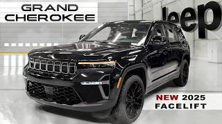 New Jeep Grand Cherokee 2025 Facelift  FIRST LOOK at Exterior Refresh amp Interior Changes [upl. by Ynnaj]