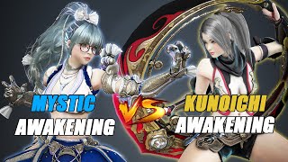 BDO PVP  MYSTIC AWAKENING VS KUNOICHI AWAKENING  Water Style Jutsu [upl. by Anyk]