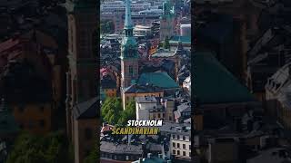 Stockholm Scandinavia’s Stunning Capital travel travelshorts [upl. by Uriel]