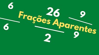 Frações Aparentes  3 exercícios [upl. by Darin]