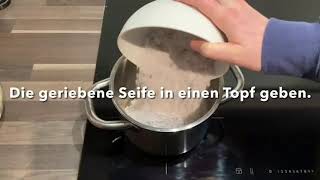 DIY  Flüssigseife selber machen [upl. by Eardnoed219]