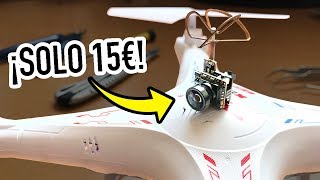 HAZ FPV CON CUALQUIER DRONE BARATO  SYMA X5C [upl. by Sethrida]