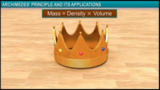 ARCHIMEDES PRINCIPLE AND ITS APPLICATIONS [upl. by Gatias]