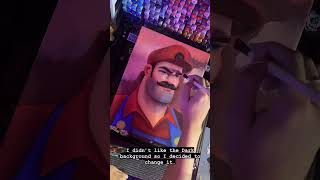 Painting Mario Part 3 from the supermariomovie [upl. by Oludoet]