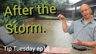 Your Pool After Hurricane Ian  Tip Tuesday ep18 10422 [upl. by Nertie]