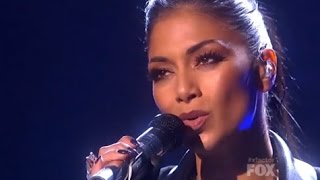 Nicole Scherzinger  Pretty  The X Factor USA 2011 Live SemiFinal Results Show [upl. by Zeena]