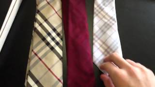 Burberry Tie Review [upl. by Kcirdderf]