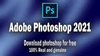 How to download adobe photoshop for free  Install photoshop  Photoshop for Windows 78110 [upl. by Trebleda]