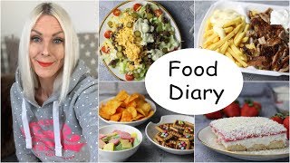 FOOD DIARY 134 Spontaner Cheatday 🍰🍟🍫🍕 Süßigkeiten Outlet 🍪🍭 Food Haul 🛒 Sandras KochblogI AD [upl. by Nihcas]