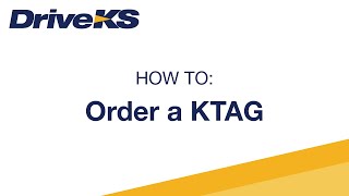 DriveKS How to Order a KTAG [upl. by Honey]