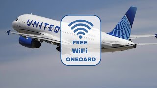 Connecting to United Airline WiFi StepbyStep Guide [upl. by Atil545]