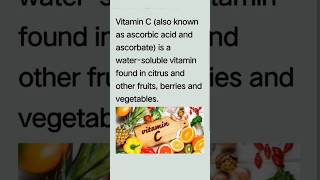 VITAMIN C  SOURCES OF VITAMIN C shorts shortsvideo ytshorts [upl. by Acnayb292]