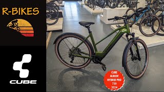 EBikes 2024  Cube Nuride Hybrid Pro 750 Allroad WALKAROUND REVIEW [upl. by Foy897]