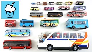 Bus for kids with tomica トミカ VooV ブーブ 変身 Lego Playmobil Tayo Anpanman アンパンマン [upl. by Amaso]