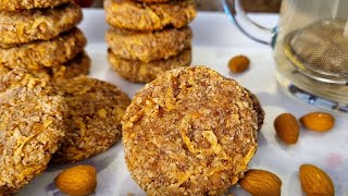 GALLETAS de MANZANA y CANELA Saludables SIN AZUCAR SIN GLUTEN SIN ACEITE Veganas Recetas de Gri [upl. by Bixby]