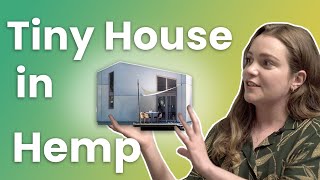 TINY HOUSE IN HEMPCRETE [upl. by Maddis364]