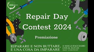 Repair Day Contest 2024 la premiazione dei restarter [upl. by Chemarin]