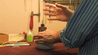 Violin Basics  How to Clean a Violin Bow [upl. by Ellerrehs56]