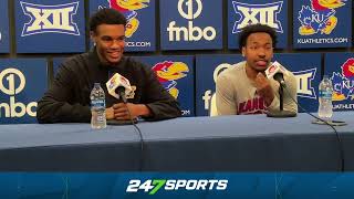 Rylan Griffen and David Coit look forward to Kansas vs North Carolina [upl. by Marillin]