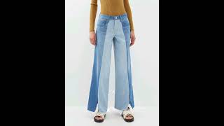 womens jeans jeans pant fashion subscribe trending denim comedy HK FASHION [upl. by Akyssej]