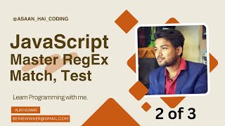 DONT MISS JavaScript RegEx Masterclass in Hindi 2024 Character Classes Ranges amp Anchors 23 [upl. by Norvil]