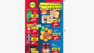 CATALOG LIDL 04 NOIEMBRIE 2024OFERTE LIDL 07 NOIEMBRIE 2024SUPER WEEKEND LIDL 09NOIEMBRIE2024LIDL [upl. by Delcina]