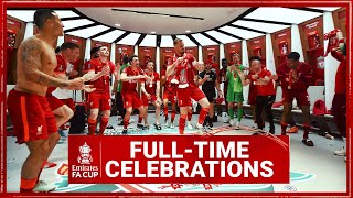 LIVERPOOLS DRESSING ROOM CELEBRATIONS  FA Cup winners [upl. by Borchers410]