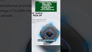 anker conference microphoneAnkerPowerConf BluetoothSpeakerphone ConferenceMicrophone [upl. by Sokin50]