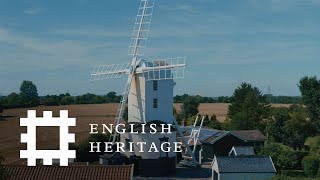 Restoring Saxtead Green Post Mill  13thCentury Corn Mill In Suffolk [upl. by Airpal551]