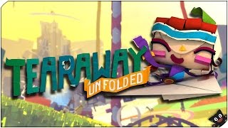 Atoi la Naishys de papel Kawaii  Ep 01  Tearaway Unfolded 1080p 60fps [upl. by Aleras86]