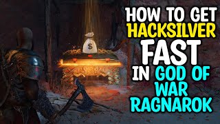 How To Get Hacksilver Fast In God Of War Ragnarok [upl. by Bonnee237]