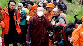 Blessed 🙏🙏🙏 Dzongsar Jamyang Khyentse Rinpoche in Bhutan [upl. by Abbub]