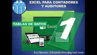 Cual es la diferencia entre TABLAS DE DATOS EN EXCEL y planillas con formato para contadores [upl. by Aima]