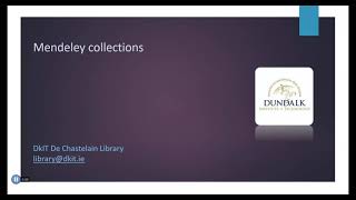 Mendeley collections [upl. by Felder]