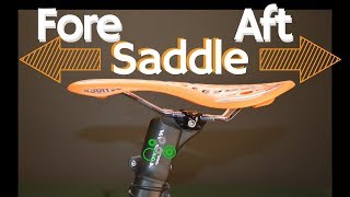 How to set Saddle Fore Aft  Bike Fit Tip [upl. by Havens]