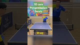 Tenis Meja 10 Teknik Pengembalian Tenis Protenis permainantenismeja pingpong sports olahraga [upl. by Harbard]