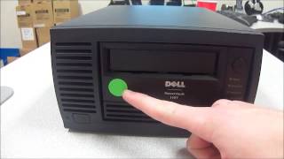 Dell 4R340 100GB External LTO SCSI Tape Drive [upl. by Eliot218]