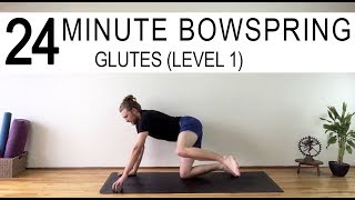 Recruit the Glutes Bowspring Yoga Level 1 [upl. by Solegnave]