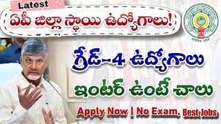 AP District jobs 2024 ap contract jobs 2024 ap outsourcing jobs 2024 rk tutorial [upl. by Alul543]