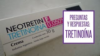 Preguntas y respuestas sobre la TRETINOINA ácido retinoico  QampA  BEAUTYPUL [upl. by Cornie]