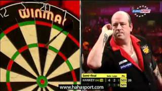 Christian Kist v Ted Hankey  World Darts Championship 2012 Semi final [upl. by Ferde]