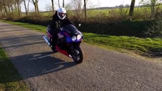 Kawasaki ZXR750 Test speed acceleration 0100 amp 0200  FUR3 [upl. by Odab]