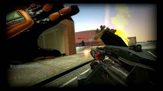 GMOD SNPCSLambda Universe DrgBased Gunman Gunner Improved AI testing [upl. by Yraek]