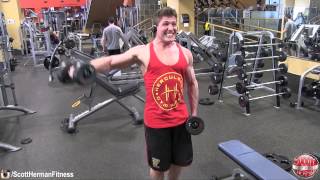 Deadlifts amp Shoulders  NO EXCUSES  Muscle Building Workout [upl. by Enybor]