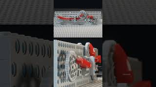 Mechanical Principles  Reciprocating Motion  Lego Technic shorts lego legotechnic [upl. by Enirtak]