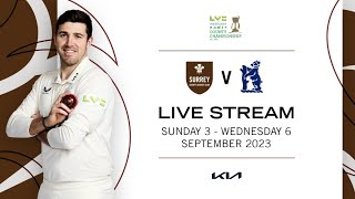 LIVE  Surrey v Warwickshire – LV County Championship – Day 3 [upl. by Ali]