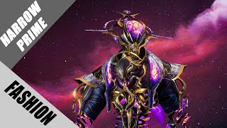 Warframe  Fashion Frame  Harrow Prime  Prophet of the Dark Star [upl. by Semele]