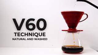 Hario V60 Technique You Need to Brew Natural and Washed Coffee [upl. by Charbonneau]