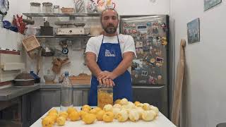 Limoncello di Capri fatto in casa [upl. by Yevrah]